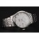 Omega De Ville quadrante bianco con numeri romani cassa e bracciale in acciaio inossidabile 1453791