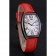 Franck Muller Casablanca Cinturino in pelle di coccodrillo rosso 621644