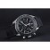Omega Speedmaster cinturino in caucciù nero quadrante nero 622042