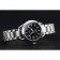 Bracciale in acciaio inossidabile con quadrante nero Omega Seamaster Aqua Terra 622447