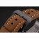 Panerai Luminor 1950 3 Days Chrono Flyback quadrante nero cassa nera cinturino in pelle marrone