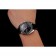 Swiss Omega Speedmaster Professional quadrante nero cinturino in pelle nera 1453936
