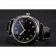 Panerai Radiomir Firenze PAM604 quadrante nero con numeri romani incisi cassa in acciaio inossidabile cinturino in pelle nera