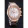 Omega Speedmaster Quadrante Bianco Lunetta in Oro Cassa in Acciaio Inossidabile Bracciale Due Tonalità - 622803