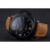 Panerai Luminor 1950 GMT Ceramica quadrante nero cassa nera opaca cinturino in pelle scamosciata marrone